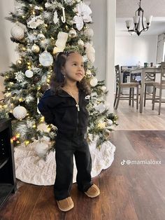 Baby Outfits Black Babies, Baby Outfits Girl Black, Black Baby Outfits, Mom And Baby Outfits, Fashion Baby Girl Outfits, Mixed Kids