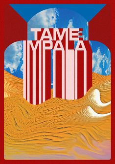 the cover art for tame myala's album, featuring an image of a red and