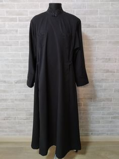 PAY ATTENTION! We have no items of clothing on stock. Production time will take 4-8 weeks (depending on the workload). Please allow about 4-8 weeks to complete your order. I hope for your understanding. Embroidered Orthodox cassock - St. Petersburg style cassock in linen-gabardine - Cassock for a priest - Inner cassock - Undercassock You can choose other color. This cassock is created in line with the Orthodox tradition. If you need to make personal changes to cassocks design, contact me before Formal Embroidered Long Sleeve Thobe, Formal Modest Thobe, Modest Long Thobe For Formal Occasions, Formal Embroidered Fitted Abaya, Formal Fitted Embroidered Abaya, Embroidered Fitted Long Thobe, Embroidered Fitted Thobe, Fitted Embroidered Long Thobe, Fitted Long Embroidered Thobe