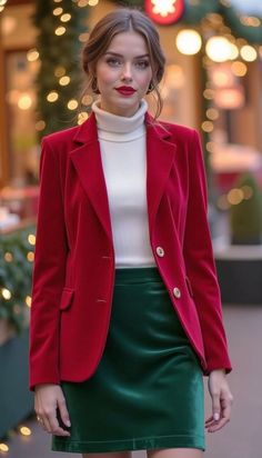 Outfit For Christmas Party, Christmas Dressing, Christmas Outfit Ideas For Women, Outdoor Christmas Decoration Ideas, Outdoor Decoration Ideas, Outfit For Christmas, Christmas Outfit Ideas, Trendy Christmas Outfits, Outfit Ideas For Women