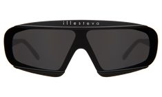 Courchevel Sunglasses - Matte Black | Illesteva Wraparound Sunglasses, Keep Yourself Safe, Brain Storming, Sports Frames, Optical Shop, Sunglass Chain, The Alps, Cool Sunglasses, Optical Glasses