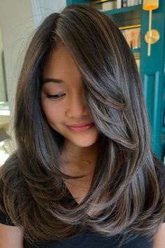 25 Trendy Layered Haircuts and Hairstyles You Must Try in 2023 Cute Girls Haircuts, Mid Length Hair With Layers Side Part, Girls Hair Cut, Haircut For Girl, Hair Cut For Girls, Girls Haircut, Haircuts For Girls, Medium Haircut