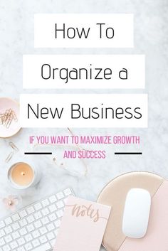 the title for how to organize a new business if you want to maximumize growth and success