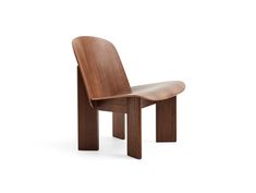 Chisel Lounge Chair by HAY - Lacquered Walnut Compact Lounge Chair, Compact Armchair, Hay Chair, Plywood Chair, Hay Design, Eero Saarinen, University College, Tom Dixon, Fritz Hansen