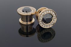 Ear Tunnels Earlets Gauges 10mm(00g) Materials:14k Solid gold- yellow gold,white gold,rose gold. Natural Black Diamonds: 2.0 ct 100% Natural Diamonds 1.5mm G - VS2 Option tunnels with screw. Inner Diameter: 5mm, 6mm,7mm,8mm,10mm.11mm.12mm.16mm... Options Stone: White Diamond,Black Diamond,Ruby,Emerald,Sapphires, Tanzanite, Tunnel does not unscrew it is one-piece. Ear Tunnels, Conch Earring, Ear Gauges, Tragus Piercings, Gauges Plugs, Plugs Earrings, Custom Earrings, Cartilage Earrings, Black Diamond