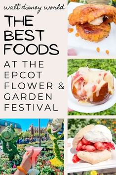 the best foods at epcot flower and garden festival