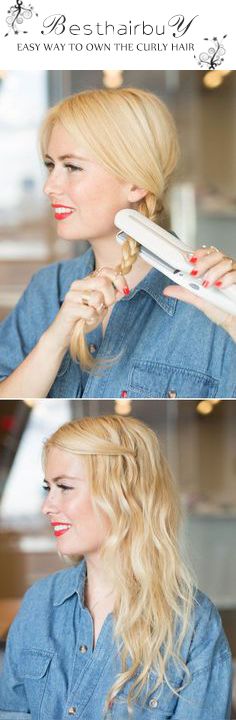 5 minute easy way to make your hairstyle Cool Easy Hairstyles, Simple Prom Hair, Fishtail Braid, Penteado Cabelo Curto, Long Blonde, Short Hairstyle, Hairstyles Long, Hailey Baldwin, Long Blonde Hair