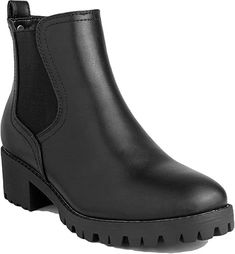 What To Wear With Chelsea Boots: 12 Outfits Perfect For Fall Classic Black Chelsea Boots For Winter, Classic Chelsea Boots With Leather Footbed, Ankle-high, Tights And Dress, Boots With Tights, Chic Chelsea Boots With Reinforced Heel, Medium Width, Long Black Wool Coat, Classic Black Ankle-high Chelsea Boots