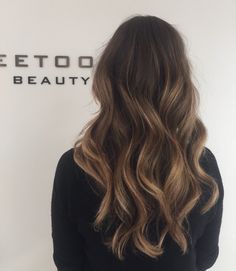 Natural balayage Dark Brown Hair Balayage, Anna Campbell, Ash Brown, Brunette Hair, Brunette Hair Color, Ombre Hair