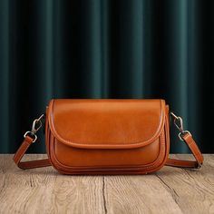 Crossbody Bag woyaza Classic Brown Shoulder Bag With Single Strap, Elegant Brown Saddle Bag With Single Shoulder Strap, Brown Crossbody Flap Bag With Single Shoulder Strap, Brown Crossbody Flap Bag With Single Strap, Women Crossbody Bag, New Retro, Leather Crossbody Purse, Women Bag, Small Bag