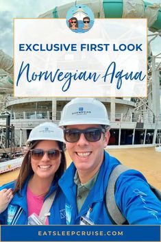 We Just Returned from the Shipyard and Give You Our Exclusive First Look at Norwegian Aqua  If you love cruising, then the entire process of ship building may fascinate you as much as us. That’s why we were thrilled when we were invited by Norwegian Cruise Line to visit the Fincantieri shipyard to see the construction progress of NCL’s newest cruise ship. Now, we’re back and want to share this exclusive Norwegian Aqua first look with you. Cruise Checklist, Cruise Food, Cruise Pictures, Cruise Essentials, Ship Building, Msc Cruises, Celebrity Cruises, Norwegian Cruise