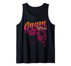 PRICES MAY VARY. Rep 671 with this Guam Flower design. Great Chamorro shirts for men and great Guam gifts for women. Perfect Guam clothing for kids back to school wear. Hafa Adai ! Guamanian birthday, anniversary, mothers day & fathers day, Christmas present or islander gift. Guam souvenirs for Guamanian, Guahan Islanders and Chamorro. Click on BRAND: Guam T shirts Chamorro Pride Gifts for more Guam shirts for women and men. Lightweight, Classic fit, Double-needle sleeve and bottom hem Guam Bamboo Necklace, School Wear, Pride Gifts, Cami Tanks, Top Styles, Gifts For Women, Fashion Branding, Topshop, Mens Shirts