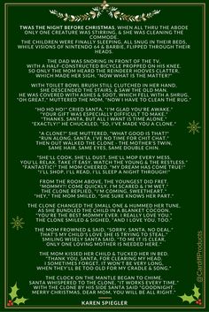 a poem written in green and gold with holly wreaths