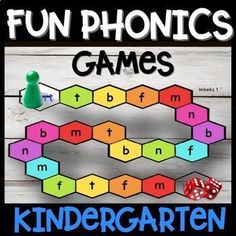 fun phonics games for kids to play with their own alphabet letters and numbers