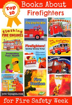 books about firefighters for fire safety week