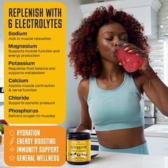 These electrolytes are SO GOOD! I drink them every morning after my workout and they give me the energy and recharge I need to tackle the rest of my morning! KEY NUTRIENTS Electrolytes Powder No Sugar - Tropical Peach Mango Electrolyte Powder - Hydration Powder - No Calories, Gluten Free Keto Electrolytes Powder - 90 Servings - Made in USA As an Amazon Associate I earn from qualifying purchases. #electrolytes #workout #fitnesstools #fitness #workoutsupplements Keto Electrolytes, Osmotic Pressure, Energy Supplements, Muscle Contraction, Workout Supplements, Peach Mango, Fitness Tools, Muscle Relaxer, Multivitamin