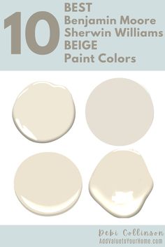 the top ten best white paint colors