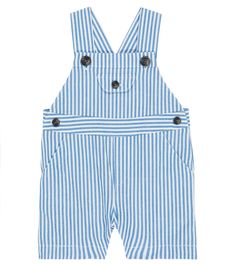 The stripes on these dungarees from Tartine et Chocolat will give baby's looks a nautical feel. This design is made from a cotton-blend with button fastenings for easy changing. Blue Cotton Overalls With Button Closure, Striped Cotton Bottoms With Buttons, Striped Cotton Overalls, Striped Cotton Overall Jumpsuits And Rompers, Striped Cotton Overalls For Spring, Summer Striped Cotton Overalls, Spring Striped Cotton Overalls, Navy Fashion, Dungarees