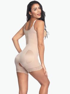 The Butt Lifter Postpartum Bodysuit is lined with smooth microfiber fabric for a soft and fresh feeling against your skin. Targeted compression slims where it counts, without flattening your butt. For ease of wear, this shaper has an ultra-flat front zipper. The open-bust design allows you to wear your favorite bra. Comfy, multiway straps allow versatility – you can even hook them directly to your bra for added support. The Open Crotchdesign of this item gives the user convenience. inches cm Siz Waist Trainer Cincher, Bodycon Bodysuit, Slim Shapewear, Full Body Shaper, Body Shapewear, Compression Garment, Full Body Suit, Bodysuit Top, Underbust Corset