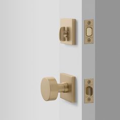 an image of two knobs on the wall