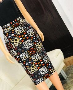 The Ankara Straight Skirt is perfect for the Office, Church, etc. A Classic Shirt, Wrap Top or Crop Top can be paired with the Skirt. Multicolor Relaxed Pencil Skirt, Chic Multicolor Stretch Skirt, Multicolor Stretch Pencil Skirt, Ankara Straight Skirt, Ankara Top Designs, Wrapping Top, Office Skirts, Ankara Skirts, Ankara Jackets