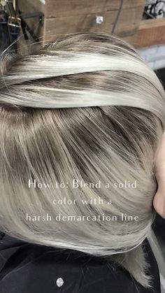 How To Do Highlights, Going Gray, Hair Stuff, Hair Tutorials, New Growth, Grow Out, Dark Hair, Hair Highlights