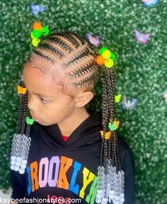 Ponytail Styles For Black Kids, Ponytail Hairstyles For Black Kids, Baby Girl Hairstyles Curly, Toddler Braids, Hairstyles For Black Kids