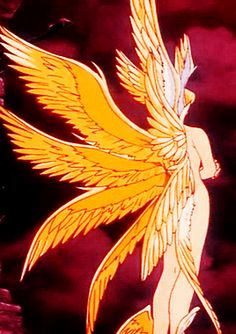 an image of a woman with wings on her body