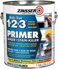 a can of primer sealer and stain - killer