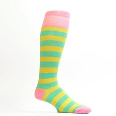 Womens Striped Socks Knee High Socks Crazy Gift For Her Set Of 5 Gift Box Long Socks Knee Socks For Playful Multicolor Knee-high Socks, Comfortable Knee-high Pink Socks, Comfortable Pink Knee-high Socks, Green Knee-high Socks For Stocking Stuffers, Playful Green Socks For Stocking Stuffers, Pink Cotton Socks For Stocking Stuffers, Bold Socks, Socks Knee High, Groomsmen Socks