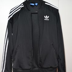 Questions? Leave A Comment Below! Nwot Adidas Fitted Track Jacket For Streetwear, Fitted Outerwear With Three Stripes For Streetwear, Adidas Long Sleeve Outerwear With Three Stripes, Adidas Long Sleeve Track Jacket For Streetwear, Black Outerwear With Three Stripes For Fall, Adidas Black Outerwear With Three Stripes Branding, Fitted Outerwear With Three Stripes For Fall, Fitted Three Stripes Outerwear For Fall, Winter Black Outerwear With Three Stripes