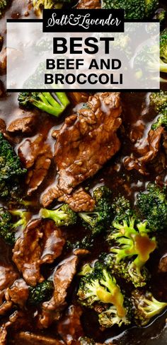 closeup of steak in sauce with text overlay that reads best beef and broccoli Best Beef And Broccoli, Keto Beef And Broccoli, Beef And Broccoli Recipe, Steak And Broccoli, Easy Beef And Broccoli, Beef Broccoli, Beef Steak Recipes, Keto Beef, Chinese Cooking Recipes