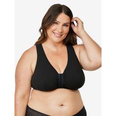 The Indy is a breathable, front-closure cotton bra designed with soft lace for a second-skin feel. Wear this wirefree must-have for light support and maximum comfort when you need it most. Stretch Full Coverage Bra For Daywear, Goddess Bras, Lady In Black, Cotton Bra, High Waisted Swim Bottoms, Cotton Bras, High Waisted Swim, Full Coverage Bra, Racerback Bra