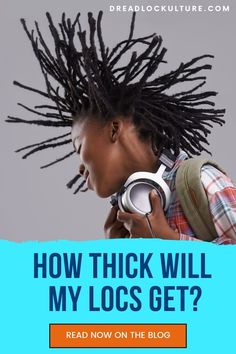 Healthy dreads should be a little bit thicker than when you started them once they're fully mature. Learn how thick you should expect your locs to get on our website! How To Grow Dreadlocks, Dreadlock Tips, How To Do Dreadlocks, How To Make Dreadlocks, Thick Dreads, New Dreads, Dreadlocks Men, Get Thicker Hair, Fresh Aloe Vera Gel