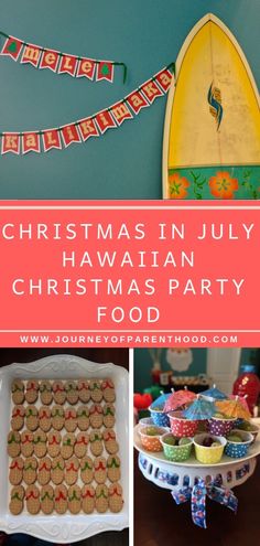 christmas in july hawaiian party food