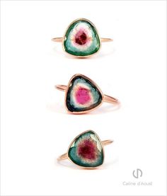 Watermelon Tourmaline Ring, Celine Daoust, Tourmaline Jewelry, Olivia Palermo, Watermelon Tourmaline, Dear Santa, Dream Jewelry, Simple Jewelry, Gigi Hadid