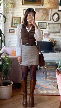 Vinter Mode Outfits, 40s Mode, Academia Outfits, American Beauty, Mode Inspo, Looks Chic, Inspired Outfits, Autumn Outfit