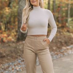 Turtleneck Detail Oatmeal Color, Oatmeal, Turtle Neck, Womens Tops, Cream, Women Shopping, Color