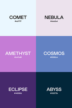 some type of logos that are in different colors and font styles, with the same color scheme