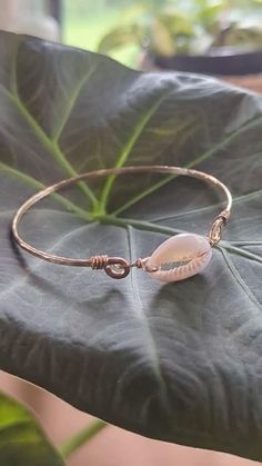 Adjustable Rose Gold Wire Wrapped Bracelets, Rose Gold Bangle For Friendship, Handmade Adjustable Hoop Bracelets, Adjustable Hoop Bracelets As Gift, Adjustable Rose Gold Bracelets For Beach, Adjustable Stackable Hoop Bangle, Bohemian Rose Gold Wire Wrapped Bracelets, Adjustable Stackable Rose Gold Bangle, Adjustable Oyster Bracelet Bangle As A Gift