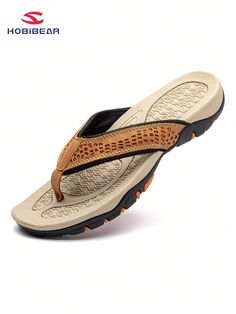 Men's Sports Sandals Flip-Flops Comfortable Casual Flip-Flops Outdoor Indoor Slippers Khaki     Plain    Men Shoes, size features are:Bust: ,Length: ,Sleeve Length: Casual Breathable Flip Flops For Outdoor, Breathable Casual Outdoor Flip Flops, Casual Breathable Outdoor Flip Flops, Sports Sandals In Brown Synthetic Material, Casual Sport Sandals For Beach Season Outdoor Activities, Brown Synthetic Sports Sandals, Brown Synthetic Sandals For Sports, Outdoor Slip-on Sport Sandals For Beach Season, Sporty Non-slip Outdoor Flip Flops