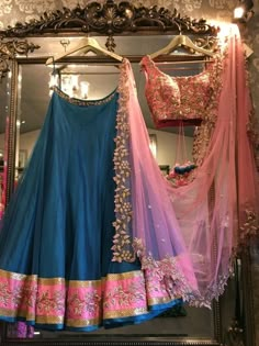 Pink Duppata For Lehanga, Peacock Colour Lehenga, Chaniya Choli Designs Weddings, Traditional Lehenga Designs, Designer Dresses Elegant, Latest Bridal Lehenga, Half Saree Lehenga, Long Gown Design