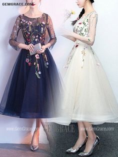 10% off now|Free shipping world-wide. Floral Champagne Tulle Party Dress With Sheer Sleeves at GemGrace. Click to learn our pro custom-made service for wedding dress, formal dress. View #HomecomingDresses for more ideas. Spring Tulle Long Sleeve Evening Dress, Spring Long Sleeve Tulle Evening Dress, Long Sleeve Tulle Skirt Summer Dresses, Summer Long Sleeve Tulle Dress, Summer Long Sleeve Dresses With Tulle Skirt, Summer Dresses With Tulle Skirt And Long Sleeves, Sheer Bodice Long Sleeve Evening Dress For Spring, Long Sleeve Prom Dress With Mesh Sleeves, Long Sleeve Evening Dress With Sheer Bodice For Spring