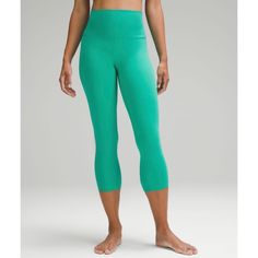 Lululemon Maldives Green Align High Rise Legging. New With Tags. Offers Welcome. No Trades. Bundle For Discount. White Camo Leggings, Lululemon Align Joggers, Yellow Leggings, Hem Leggings, Lululemon Align Leggings, White Camo, Womens Capris, Low Impact Workout, Lululemon Align