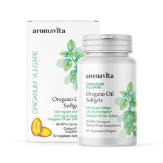 Elevate your wellness routine with AROMAVITA's Oregano Oil Capsules, a premium natural supplement made from organically cultivated oregano grown in Greece. With 86-90% Carvacrol, these capsules provide natural support for your everyday well-being. Each softgel is crafted from the highest quality ingredients, ensuring a pure, chemical-free formula that fits seamlessly into a plant-based lifestyle. These vegan, non-GMO capsules are designed for convenience and easy absorption, perfect for those wh Organic Oregano Oil, Growing Oregano, Greek Oregano, Greek Mountains, Herbal Elixir, Vegan Supplements, Healthy Balanced Diet, Coconut Oil Pulling, Oregano Oil