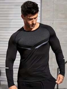 Experience the ultimate comfort and performance with our Men's 2Pack Compression Tees, perfect for your summer workouts. Designed with a high-stretch fabric, these tops offer a seamless fit that moves with you during any activity. The breathable material ensures you stay cool and dry, allowing you to push yourself to the limit. Enhance your workout with the compression technology that supports your muscles Stay cool and comfortable with the breathable fabric that wicks away sweat Move freely with the high-stretch material that doesn't restrict your movement Look stylish with the patterned design that adds a touch of flair to your workout attire Easy care instructions make maintenance a breeze - just toss them in the wash or take them to the dry cleaners Elevate your workout experience with Dri-fit Athleisure Activewear, Dri-fit Athleisure Workout Tops, Dri-fit Athleisure Activewear For Training, Breathable Fitted T-shirt For Workout, Black Dri-fit Activewear For Workout, Breathable Athletic Fit T-shirt For Light Exercise, Functional Breathable T-shirt For Light Exercise, Dri-fit Crew Neck Activewear For Training, Black Dri-fit Activewear