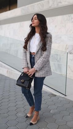 Fall Outfit Blazer, Conference Outfits Women Winter, Secretary Attire, Bisness Style Women Casual, Agency Outfit, Womens Work Clothes, Fashionable Business Attire, Women Work Outfits, Business Attire Women