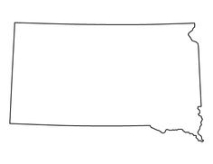 an outline map of the united states