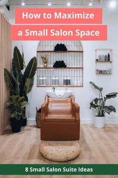 How to Maximize a Small Salon Space | 8 Small Salon Suite Ideas | Minerva Beauty Small Space Salon Ideas Layout, Best Lighting For Hair Salon, Salon Rooms Ideas, Basement Beauty Salon Ideas, My Salon Suite Modern, Salon Room Ideas Home, Hair Salon Small Space, Small Salon Paint Ideas, 100 Sq Ft Salon Suite