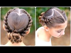 Learn how to create this Rope-Twisted Heart Updo! The link contains several photos and an 8-minute video teaching you exactly how to create this! #ValentinesDay #HeartHairstyles Cgh Hairstyles, Valentines Hairstyles, Hairstyle Tips, Valentine Hair, Heart Hair, Perfect Hair, Hair Videos, Healthy Body